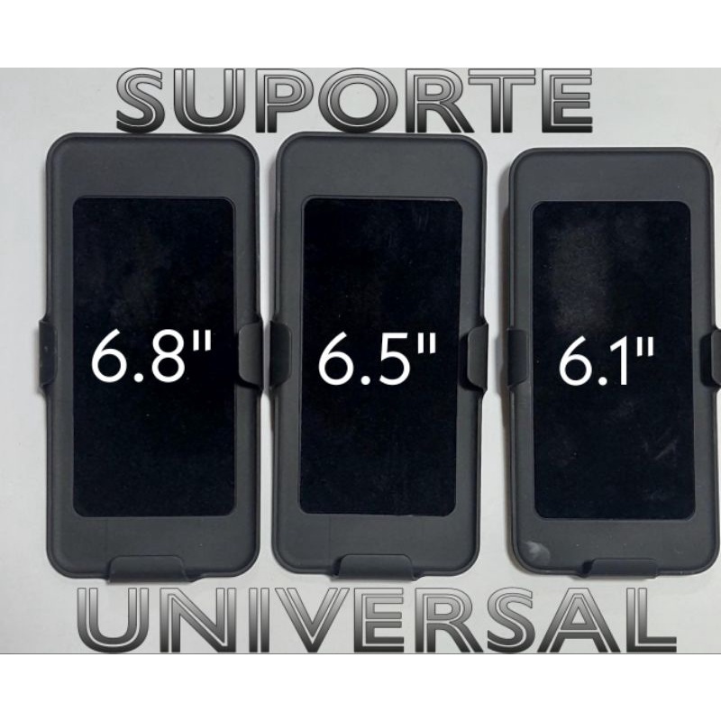Suporte UNIVERSAL 6.1" / 6.5" / 6.8" Suporte universal de cintura para Celular em Oferta na Shopee