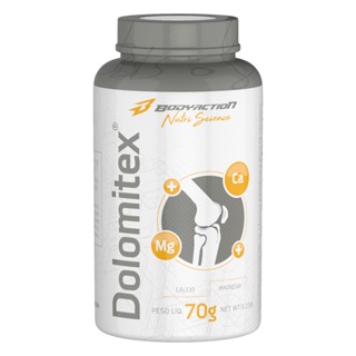 Dolomitex Dolomita Pó 70g Cálcio e Magnésio Bodyaction