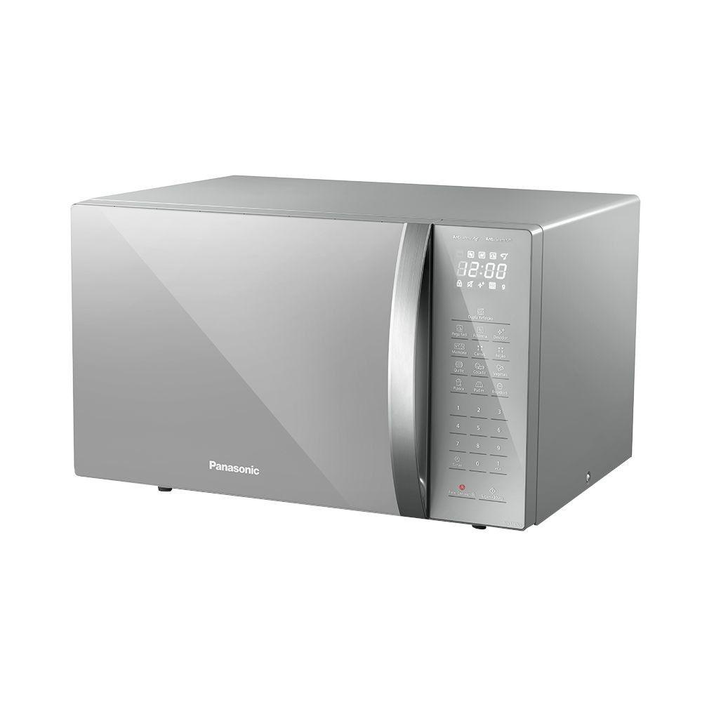 Micro-ondas Panasonic NN-ST67LSRUK 34 Litros Antiaderente Antibactéria em Oferta na Shopee