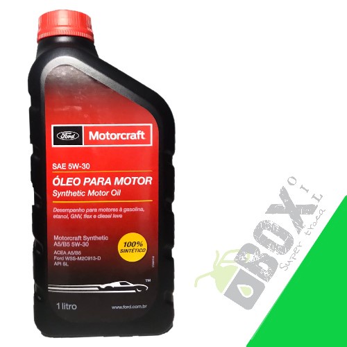Óleo De Motor 5w30 Motorcraft Ford Api SL A5/B5