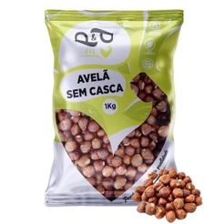 Avelã Crua Sem Casca 1Kg - P&P
