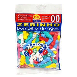 Balão Sortido Zerinho c/100 - Pic Pic