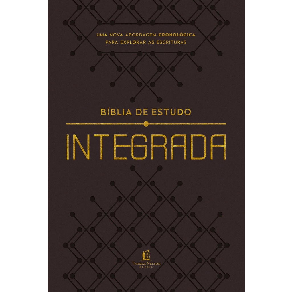 Bíblia De Estudo Integrada | NVI | Letra Normal | Couro Soft | Marrom
