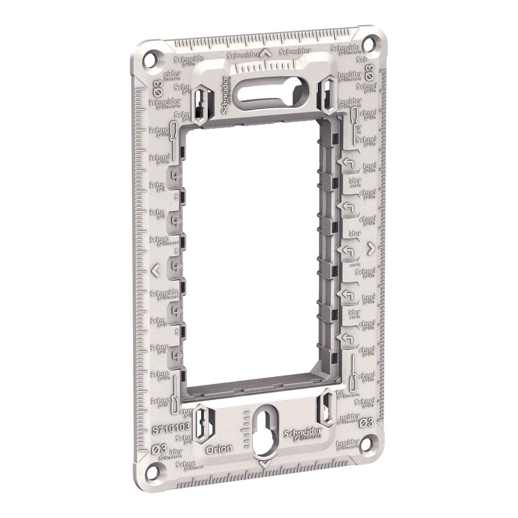 Suporte Para 3 Modulos Orion 4x2 Branco Schneider em Oferta na Shopee