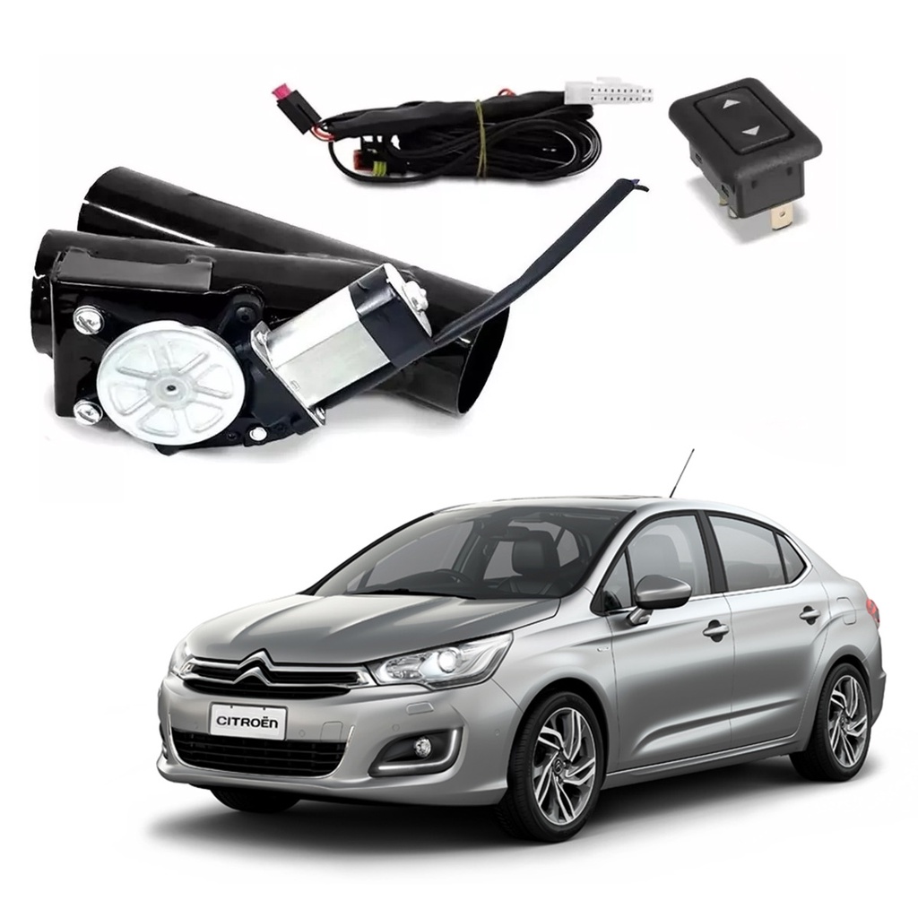 Difusor De Escapamento Citroen C4 Lounge Ronco Esportivo Botão