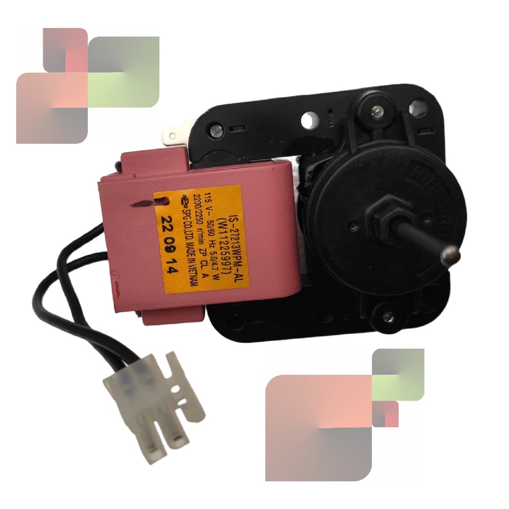 Motor do Ventilador para Geladeira, Refrigerador ou Freezer 110-127 volts Brastemp Consul W10253821 W11225997 W11369860