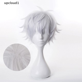 [upcloud1] Anime Jujutsu Kaisen Gojo Satoru Cosplay Perucas De Cabelo Curto Para Festa Boutique De Presentes