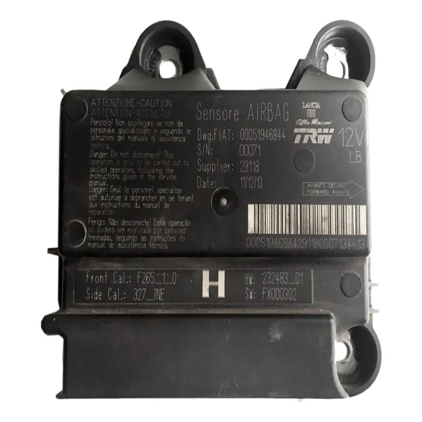 Modulo De Air Bag Fiat Uno Fiorino