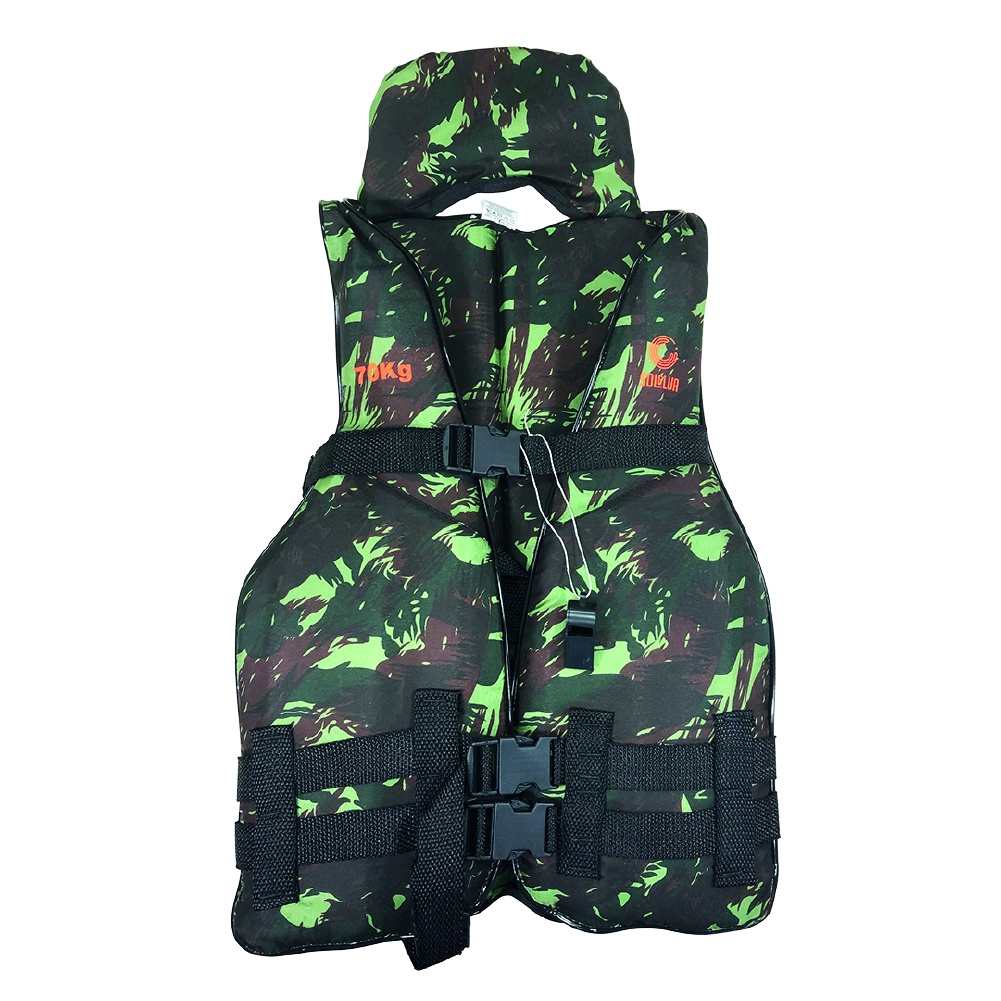 Colete Salva Vidas Boia Pesca Esportivo Camuflado de 60 até 135kgs em Oferta na Shopee