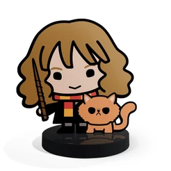 Totem Pequeno Boneco Hermione Harry Potter 7cm + Base