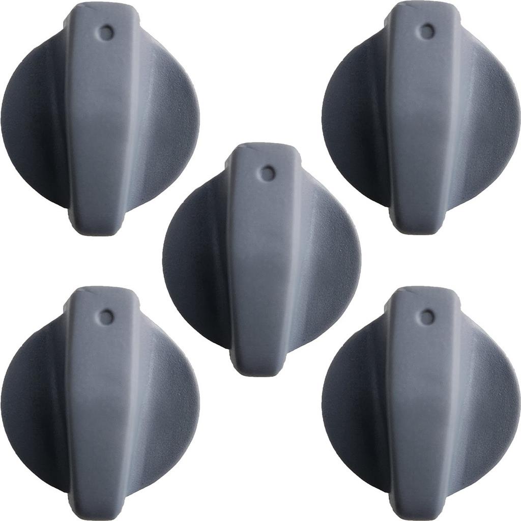 Botao Para Fogao Itatiaia Waves Kit 5 Pcs Cinza em Oferta na Shopee