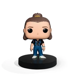 Totem Pequeno Boneco Onze Eleven Stranger Things 7cm + Base