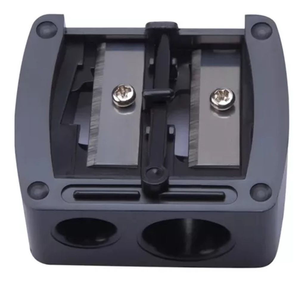 Apontador Duplo Para Lápis Maquiagem em Oferta na Shopee