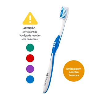 Escova de Dente Extreme Clear Up com 1 Unidade (Cores Sortidas) Multi Saúde - HC585