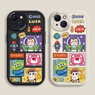 Capa Flexível Para iPhone 14/13/12/11 Promax Desenho Brinquedo História 6/7/8 Plus/X/XR/Xs Max