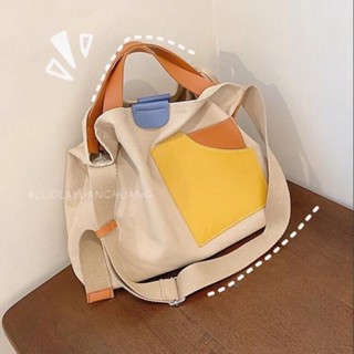 Bolsa De Grande Capacidade Feminina De Verão Combina Com Tudo De Lona Novo Estilo Moda Da Mensageiro Ombro Balde