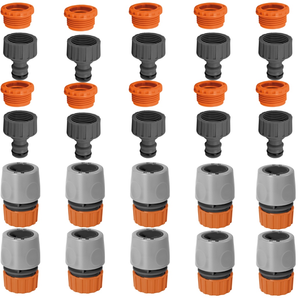 Kit 10 Adaptador Fêmea Torneira + 10 Engate Rápido Mangueira em Oferta na Shopee