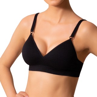 Sutiã Com Bojo Sem Costura Adulto Feminino Valoriza as Curvas Selene
