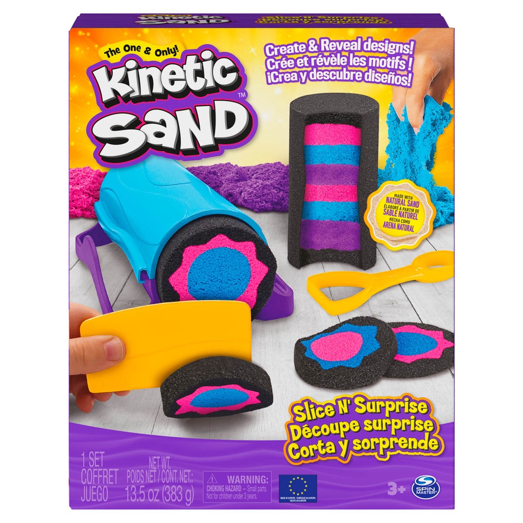 Massa Areia - Conjunto Fatia Surpresa - Kinetic Sand
