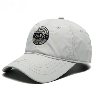 Jeep Quick Dry Waterproof Baseball Cap Chapéu De Pato De Língua Sol Caminhada Cruzeiro De Corrida
