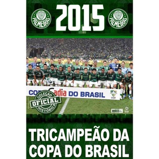 Coleção Oficial Histórica Palmeiras Edição 20 - Pôster Copa do Brasil 2015 em Oferta na Shopee