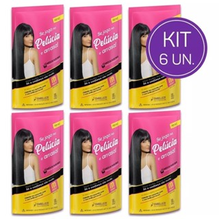 KIT 6 HENÊ PELÚCIA MÉDIO POUCH