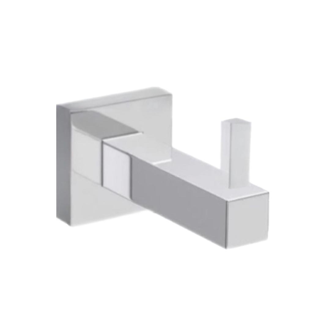 Cabide Super Luxo Latão Quadritt Cromado