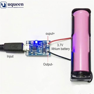 UQ 3.7V Placa De Proteção Do Carregador De Bateria De Lítio 5V 1A 2A Li-ion Lipo Carregamento Protege Dois Em Um Módulo Tipo C