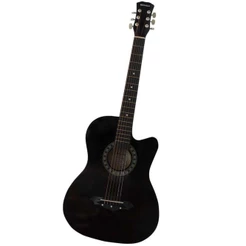 Violão Acústico Benoá JG-38C-BK Destro Direito 6 Cordas Aço Com Capa