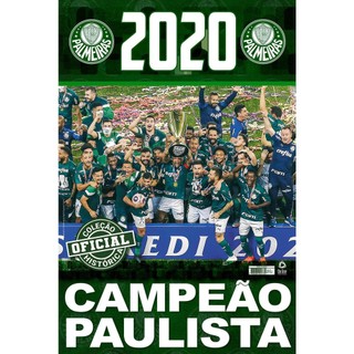 Coleção Oficial Histórica Palmeiras Edição 23 - Pôster Paulista 2020 em Oferta na Shopee