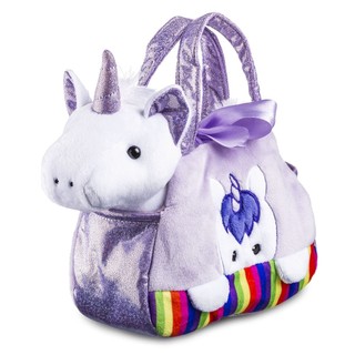 Pelúcia Cutie Handbags Unicórnio Roxo Multikids - BR1712 em Oferta na Shopee