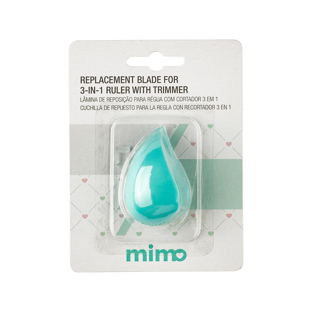 Lâmina de Reposição para Régua com Cortador 3 em 1 Mimo - Ondas em Oferta na Shopee