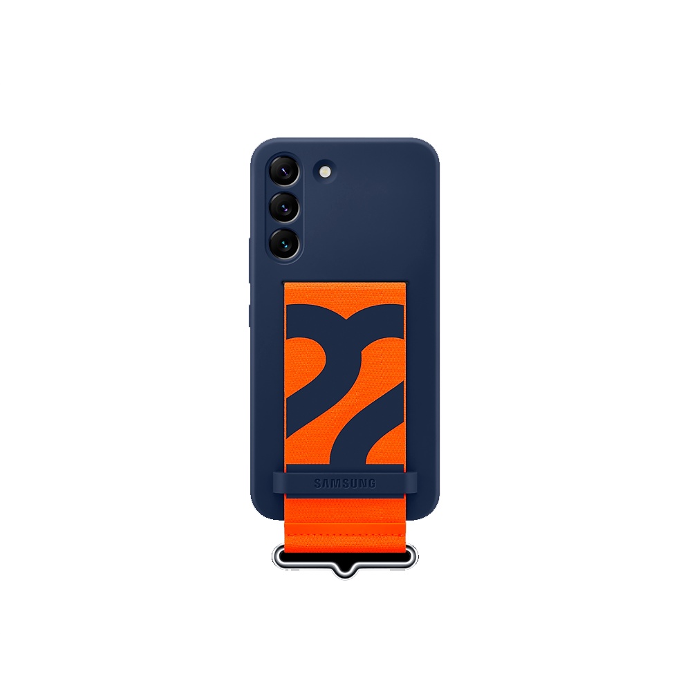 CAPA PROTETORA SAMSUNG GALAXY S22 SILICONE - AZUL