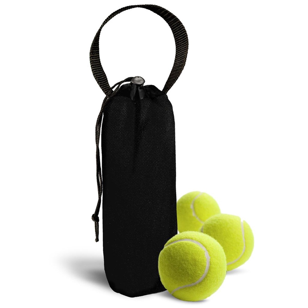 Porta 3 Bolinhas Beach Tenis PBB118 Preto - Teisen