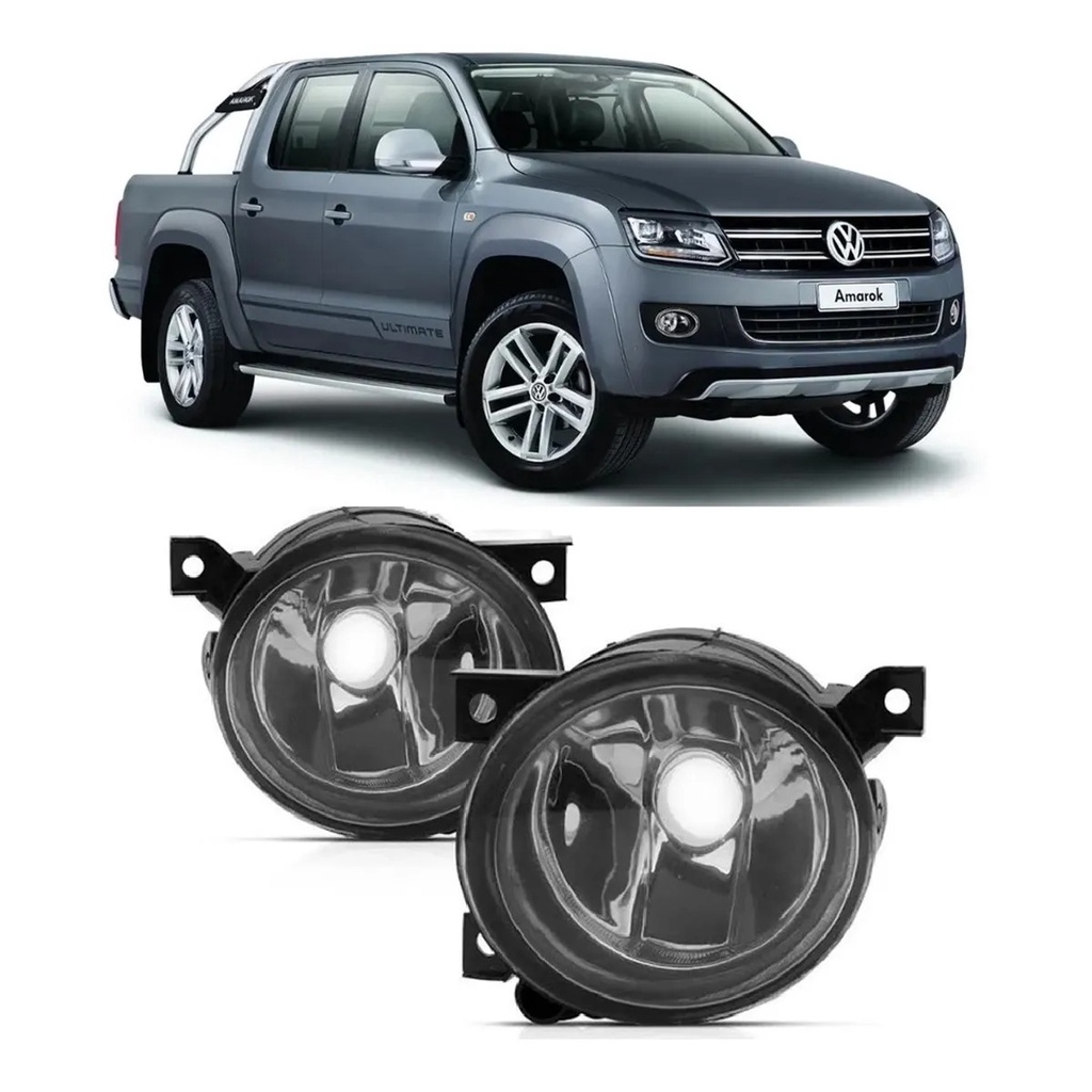 Par Farol De Milha Auxiliar Amarok 2010 2011 2012 2013 2014