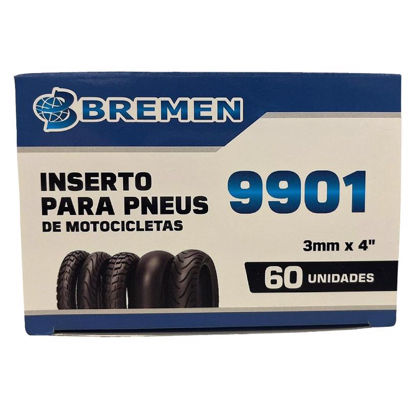 Refil para Reparo de Pneu de Moto com 60 Unidades 9901 Bremen em Oferta na Shopee
