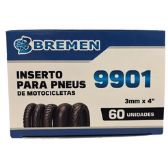 Refil para Reparo de Pneu de Moto com 60 Unidades 9901 Bremen