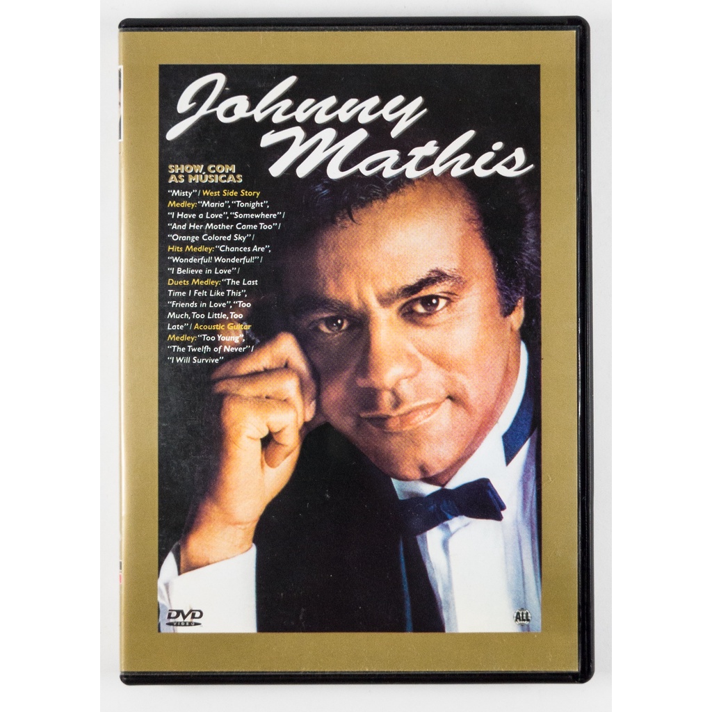 DVD Johnny Mathis Sucessos