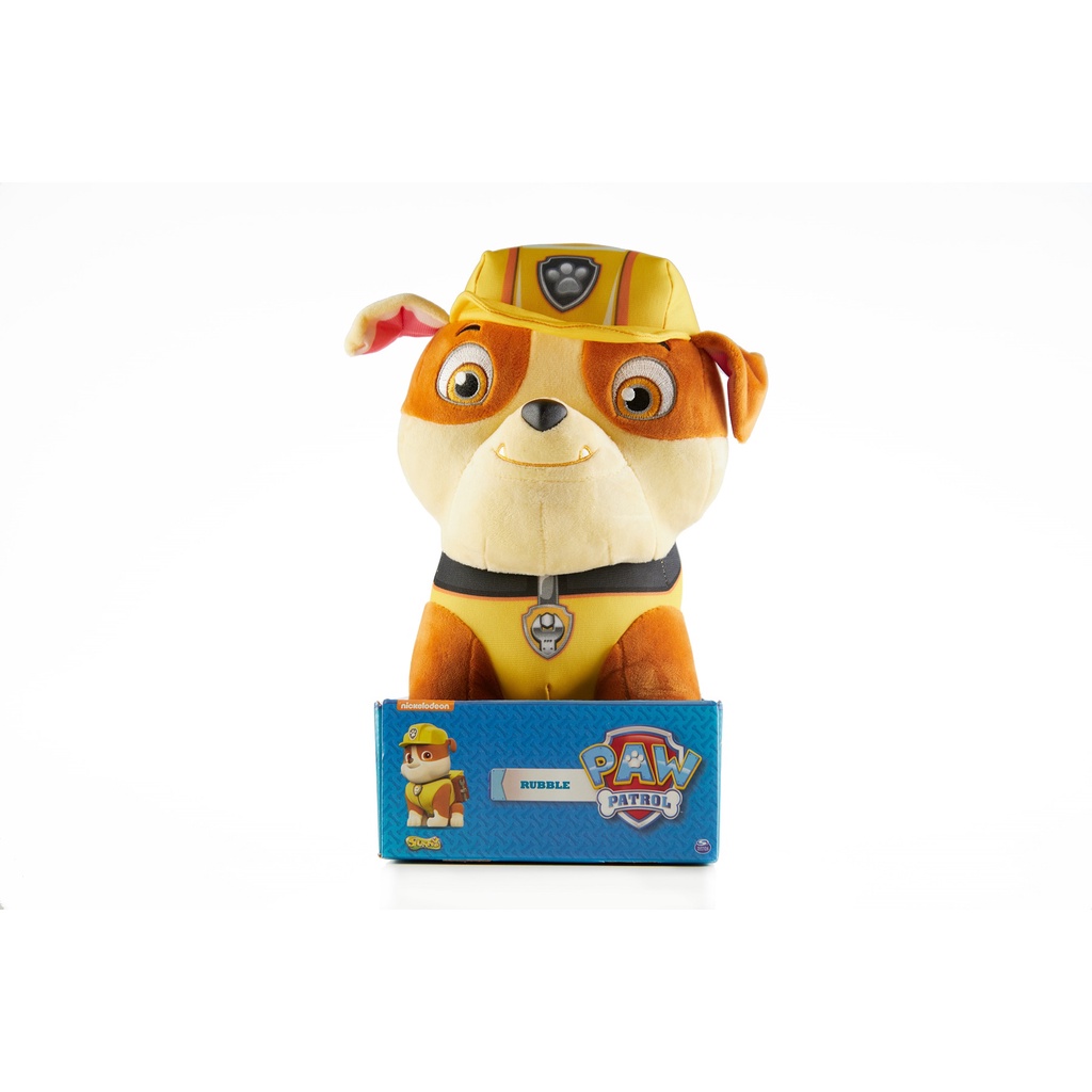 Patrulha Canina - Pelúcia De 30Cm - Rubble em Oferta na Shopee