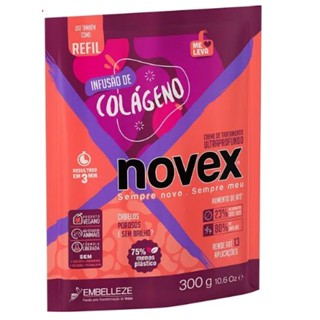Refil de Creme de Tratamento Novex Infusão de Colágeno 300G