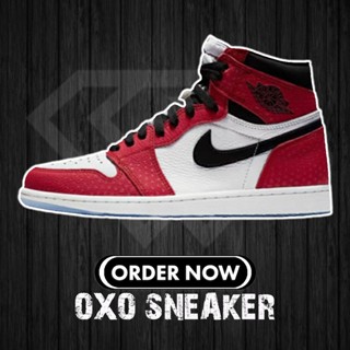 Air Retro Alta Og Homem-Aranha Chicago J1 (Originals Quality 100%) 555088-602Sneakers Mulheres Homens Sapatos TMOW