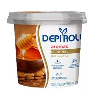 Cera Hidrossolúvel Aromas Mel Depiroll - 600g