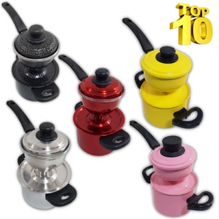 Cuscuzeira individual, mini cuscuzeira paulistinha de varias corres em Oferta na Shopee