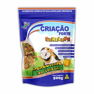 Ração Serelepe Porquinho Da Índia - Pássaro Forte - 500G em Oferta na Shopee
