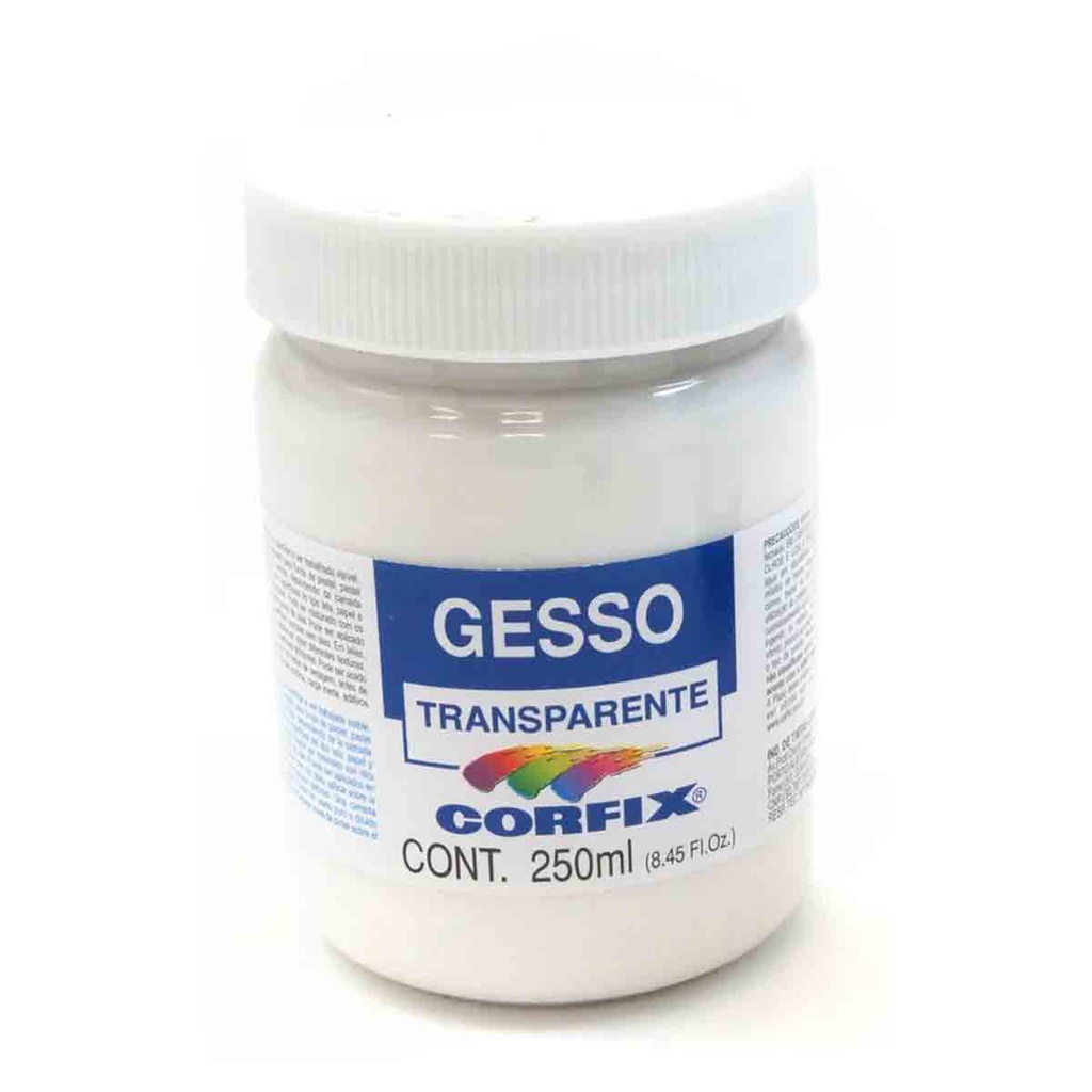 Gesso Acrilico Transparente Corfix 250ml