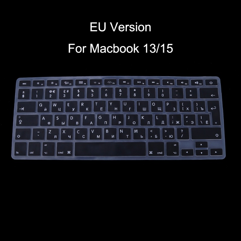 YYS Filme Adesivo De Teclado Versão Ue Para Macbooks Air 13 15 De Laptop
