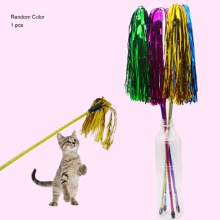 Brinquedos Interativos Pet Cats Toy Funny Stick Cat Varinhas De Varinha Coloridas