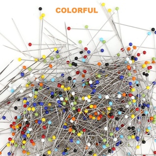 250pcs Glass Ball Needle Straight Quilting Needle with Plastic Box, Suitable for DIY Sewing Process Makeup Artist Jewelry Decoration and Other Jewelry Production em Oferta na Shopee