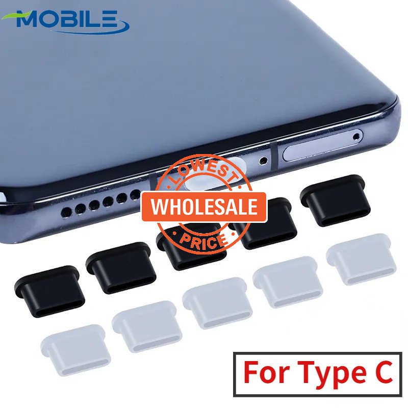 [Wholesale Price] [Featured Tampa Protetora Da Porta De Carregamento USB Do Plugue De Poeira Telefone Tipo C Silicone