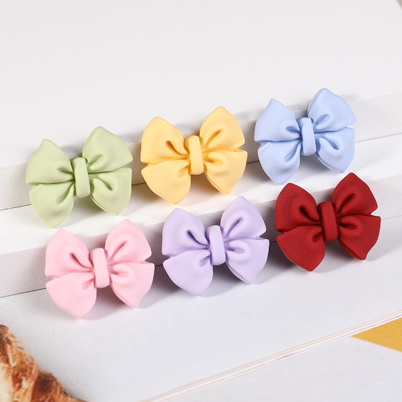 Encantos De Sapato Para Entupimento Decoração Arco De Resina Botão 2.5D em Oferta na Shopee